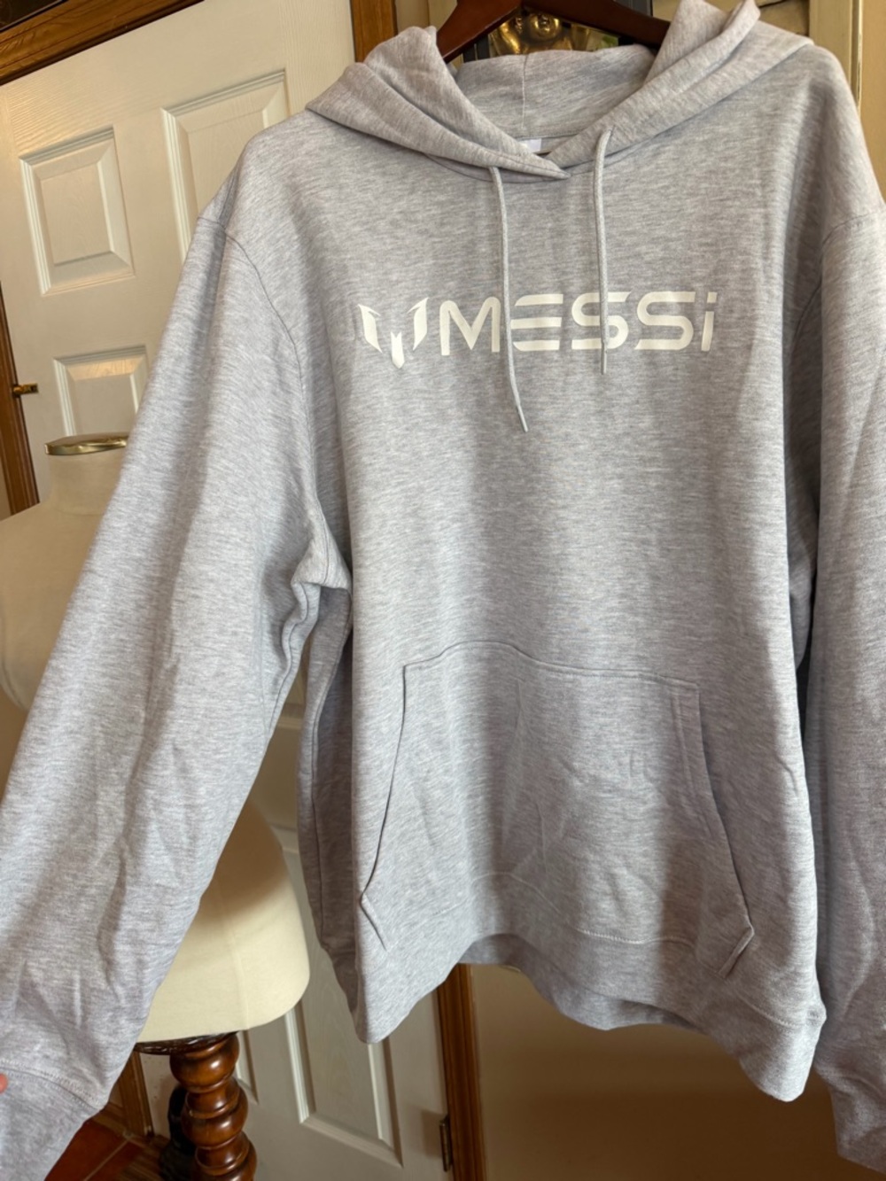 Messi Grey Performance Hoodie Jacket